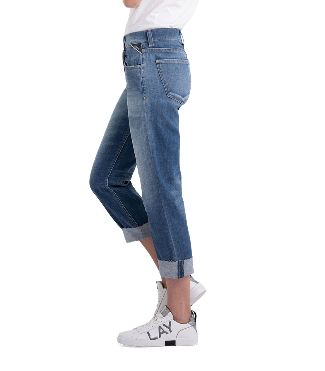 MAIJKE リサイクル360°コンフォートインディゴデニム 詳細画像 ミディアムブルー 3